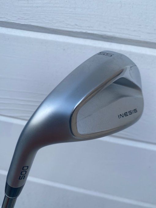 Wedge GAUCHER Inesis 500 neuf 55 degrés graphite regular taille 02